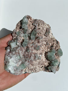 Green Apophyllite Cluster AP071