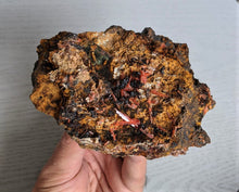Load image into Gallery viewer, Crocoite Natural Crystal Cluster, Tasmania, Australia 120x85mm - Crystal King Australia
