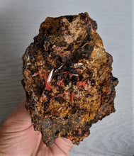 Load image into Gallery viewer, Crocoite Natural Crystal Cluster, Tasmania, Australia 120x85mm - Crystal King Australia
