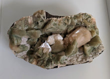 Load image into Gallery viewer, Large Green Heulandite specimen Geode Crystal/Mineral Specimen Rare 1.5kg - Crystal King Australia
