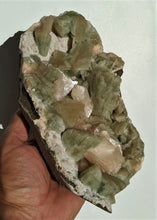 Load image into Gallery viewer, Large Green Heulandite specimen Geode Crystal/Mineral Specimen Rare 1.5kg - Crystal King Australia
