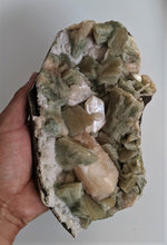 Load image into Gallery viewer, Large Green Heulandite specimen Geode Crystal/Mineral Specimen Rare 1.5kg - Crystal King Australia
