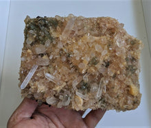 Load image into Gallery viewer, Pink Himalayan Quartz with Chlorite inclusion Cluster Natural Crystal /Mineral 160x130mm - Crystal King Australia
