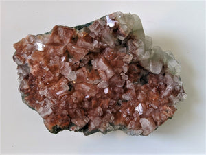 Large Red & Green Apophyllite Cluster Crystal 280x180mm - Crystal King Australia