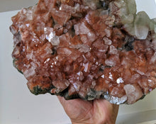 Load image into Gallery viewer, Large Red &amp; Green Apophyllite Cluster Crystal 280x180mm - Crystal King Australia
