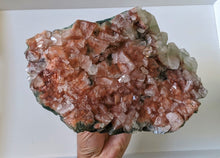 Load image into Gallery viewer, Large Red &amp; Green Apophyllite Cluster Crystal 280x180mm - Crystal King Australia
