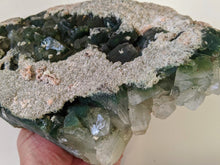 Load image into Gallery viewer, Large Red &amp; Green Apophyllite Cluster Crystal 280x180mm - Crystal King Australia
