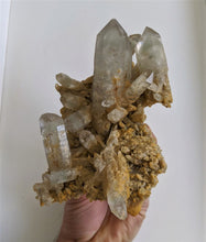 Load image into Gallery viewer, Green Phantom Quartz Cluster Natural Himalayan Crystal (150x80mm) - Crystal King Australia
