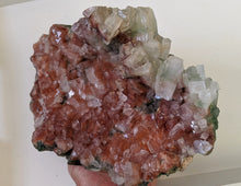 Load image into Gallery viewer, Large Red &amp; Green Apophyllite Cluster Crystal 280x180mm - Crystal King Australia

