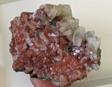 Load image into Gallery viewer, Large Red &amp; Green Apophyllite Cluster Crystal 280x180mm - Crystal King Australia
