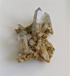 Green Phantom Quartz Cluster Natural Himalayan Crystal (150x80mm) - Crystal King Australia
