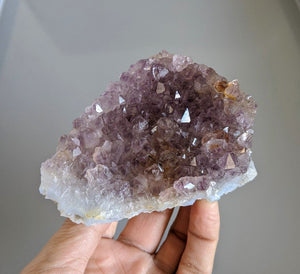 Amethyst Cluster Natural Crystal (India) - 110x80mm - Crystal King Australia