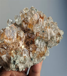 Ultra Rare Himalayan Quartz Cluster Natural Crystal with Inclusions - Crystal King Australia