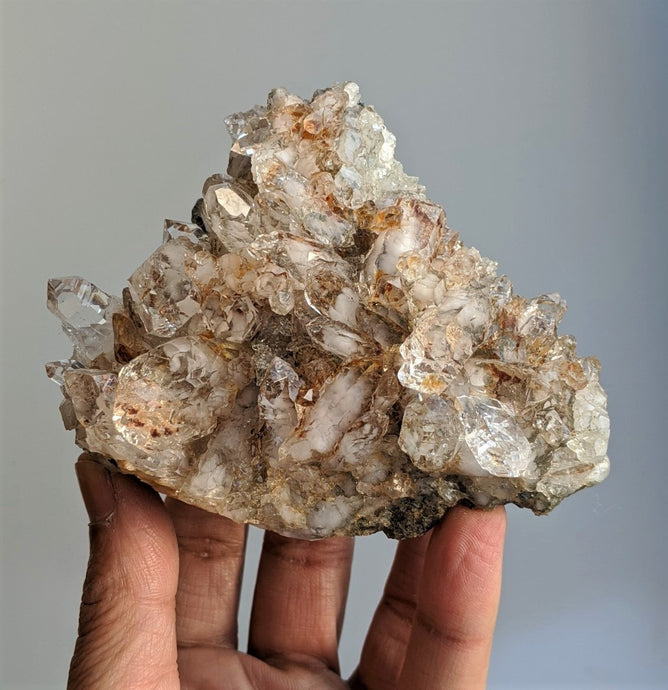 Ultra Rare Himalayan Quartz Cluster Natural Crystal with Inclusions - Crystal King Australia