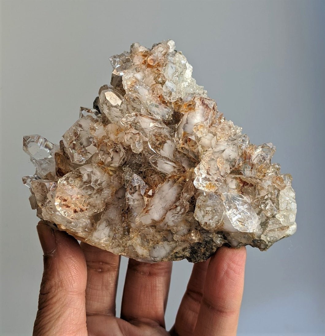 Ultra Rare Himalayan Quartz Cluster Natural Crystal with Inclusions - Crystal King Australia