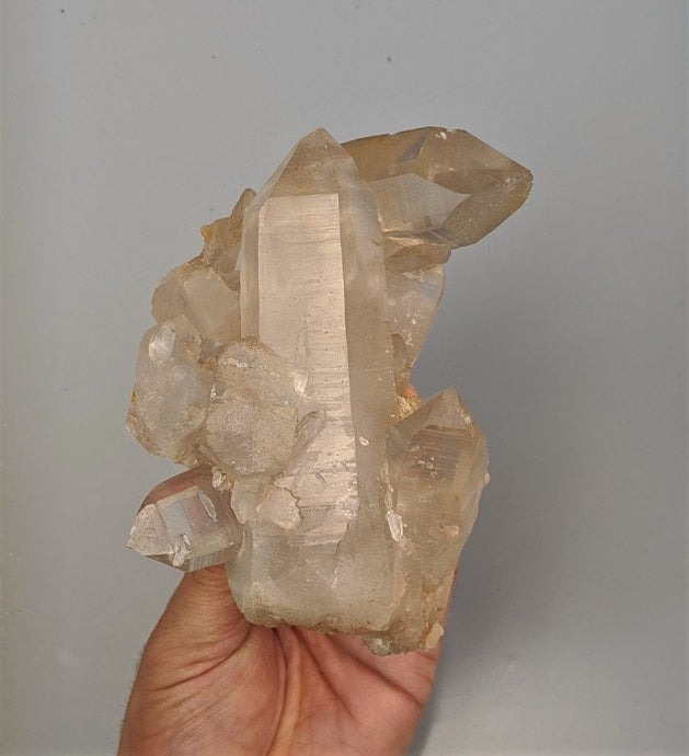 Smokey Quartz Cluster Natural Himalayan Crystal (140x95mm) - Crystal King Australia
