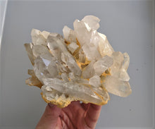 Load image into Gallery viewer, Phantom Quartz Cluster Natural Himalayan Crystal (130x100mm) - Crystal King Australia
