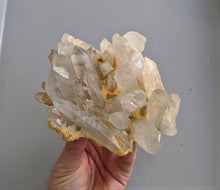 Load image into Gallery viewer, Phantom Quartz Cluster Natural Himalayan Crystal (130x100mm) - Crystal King Australia
