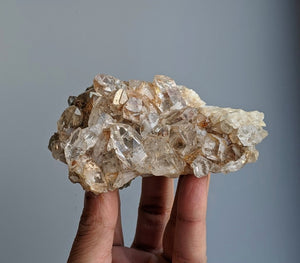 Ultra Rare Himalayan Quartz Cluster Natural Crystal with Inclusions - Crystal King Australia