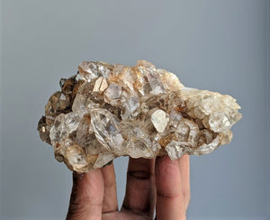 Ultra Rare Himalayan Quartz Cluster Natural Crystal with Inclusions - Crystal King Australia