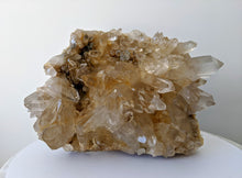 Load image into Gallery viewer, RARE Extra Large Golden Healer Himalayan Quartz Cluster Crystal 350x220mm - Crystal King Australia
