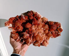 Load image into Gallery viewer, Red-Orange Stilbite (x-Large) Natural Crystal/Mineral 350x220mm Rare Collectors piece - Crystal King Australia
