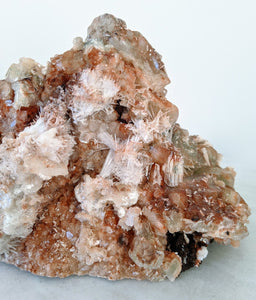 Large Apophyllite Cluster Red & Green  Crystal (Free Standing) 200x170mm - Crystal King Australia