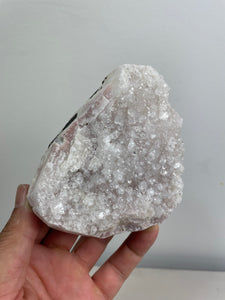 Light Pink Apophyllite Crystal Cluster AP374a