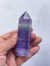 Load image into Gallery viewer, Blue Fluorite Tower Natural Crystal T891
