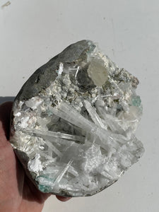 Scolecite Geode Natural Crystal SC056