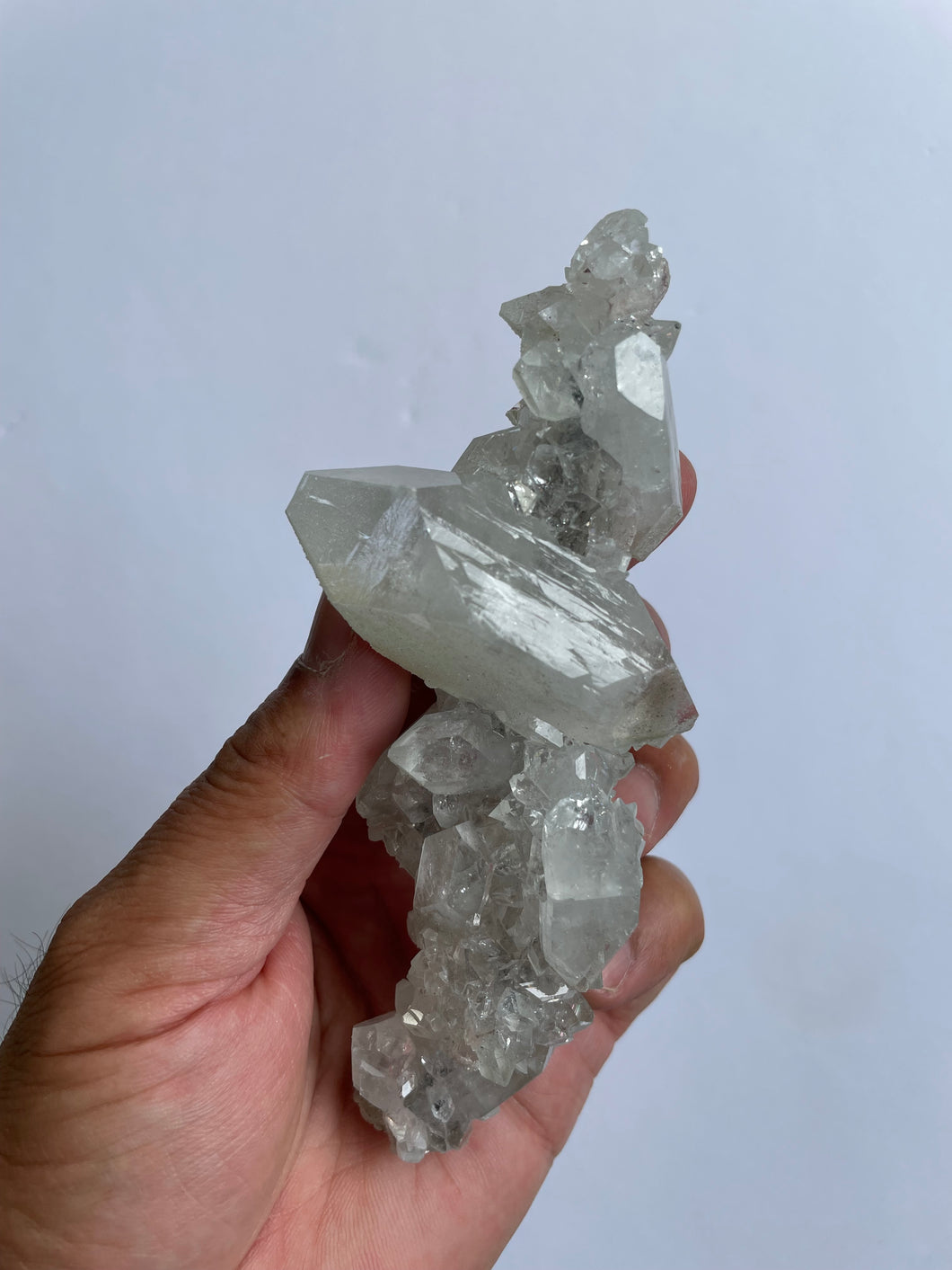 Stalactite Apophyllite cluster pointed DT Crystal AP985