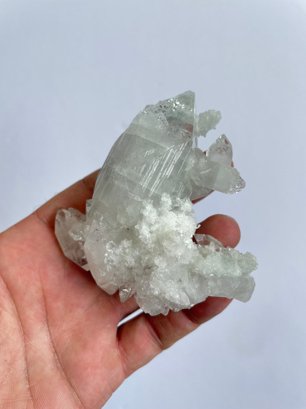 Stalactite Apophyllite cluster pointed DT Crystal AP990