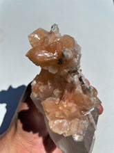 Load image into Gallery viewer, Stilbite with Calcite Crystal Cluster AP754

