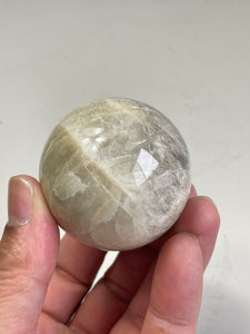 Moonstone with Sunstone Crystal Sphere S125